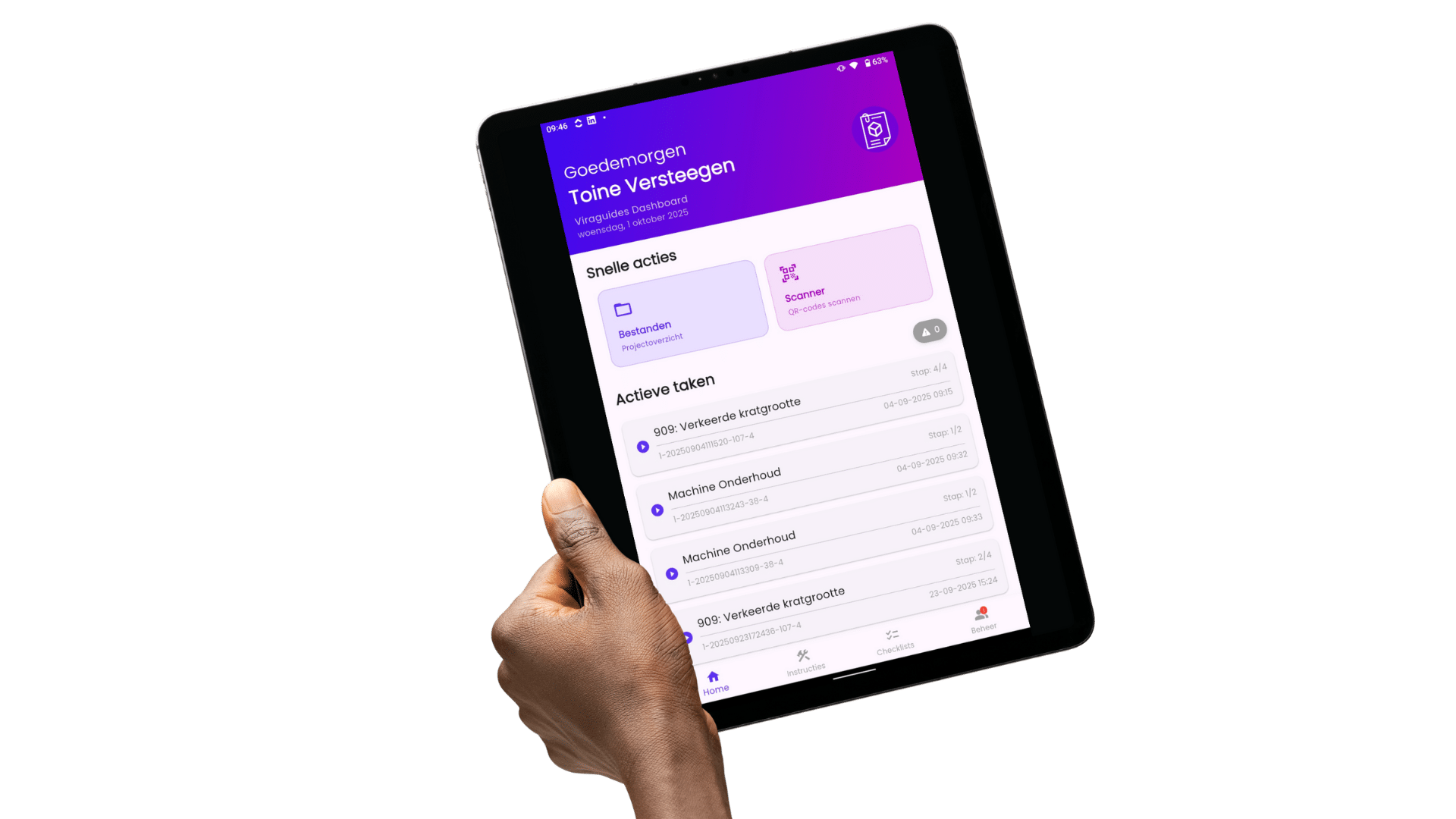 Digitale werkbonnen voor service en buitendienst met Viraguides